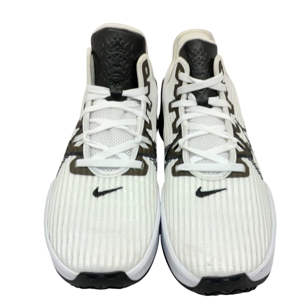 Nike Men's LeBron Witness VI Basketball Sneakers DO9843-100 White/Black Size 14M - Picture 2 of 8